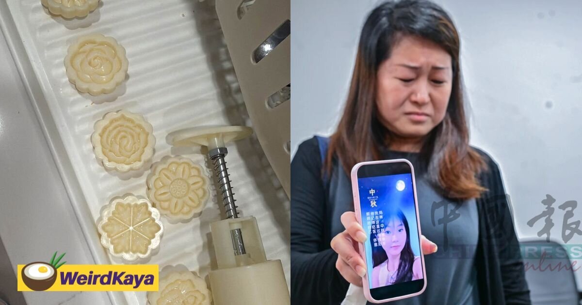 ‘If Only You Were Still Here’- Mum Of Yap Shing Xuen Makes Mooncakes To Remember Her | WeirdKaya