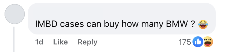1mdb buy how many BMW