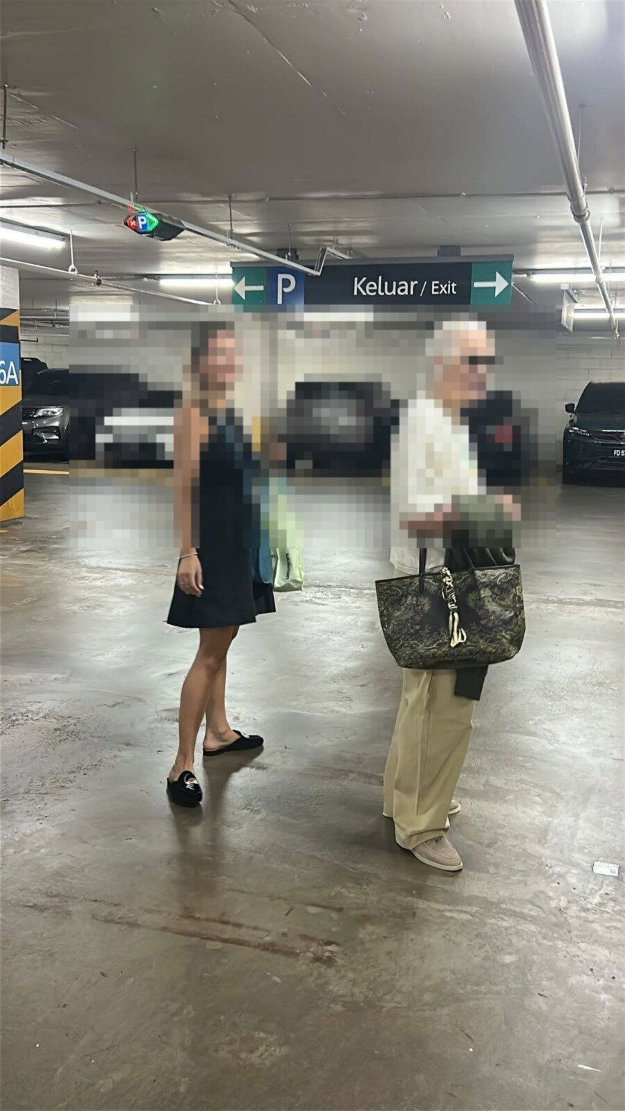 Image from: 2 Women Allegedly ‘Chope’ KLCC Parking Spot, Tell M’sian They Have Malaysian ICs | WeirdKaya