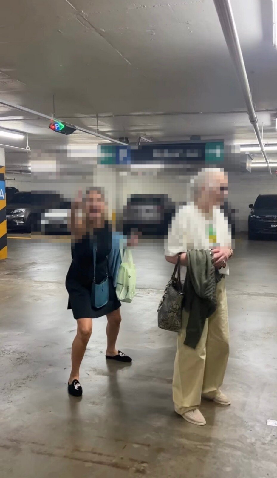 2 Women Allegedly ‘Chope’ KLCC Parking Spot, Tell M’sian They Have Malaysian ICs