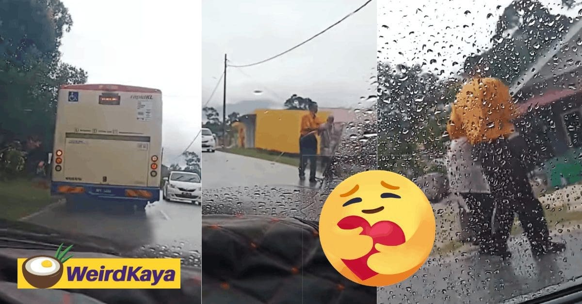 [VIDEO] Kind RapidKL driver helps elderly man to alight from the bus and get home safely