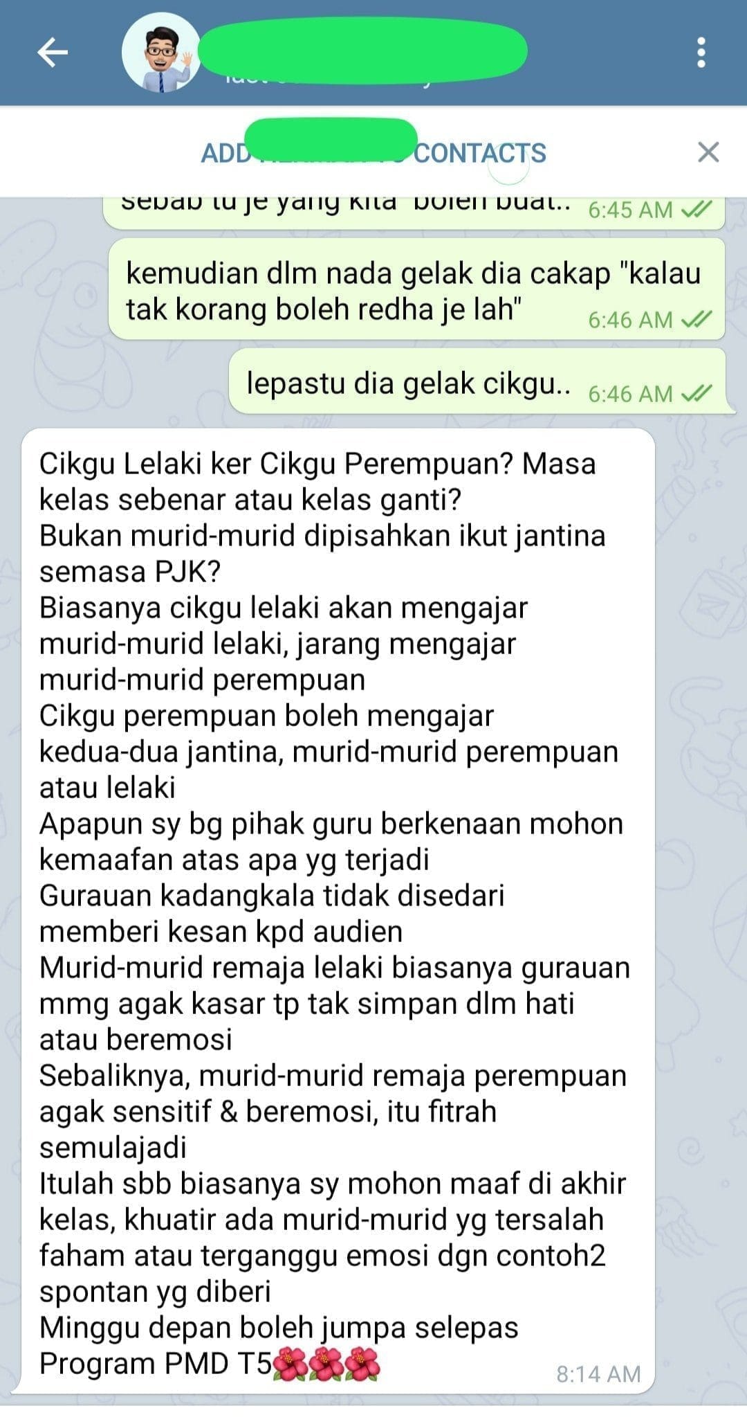 "Rape those above 18 only! " Teacher bashed over lewd jokes made during class