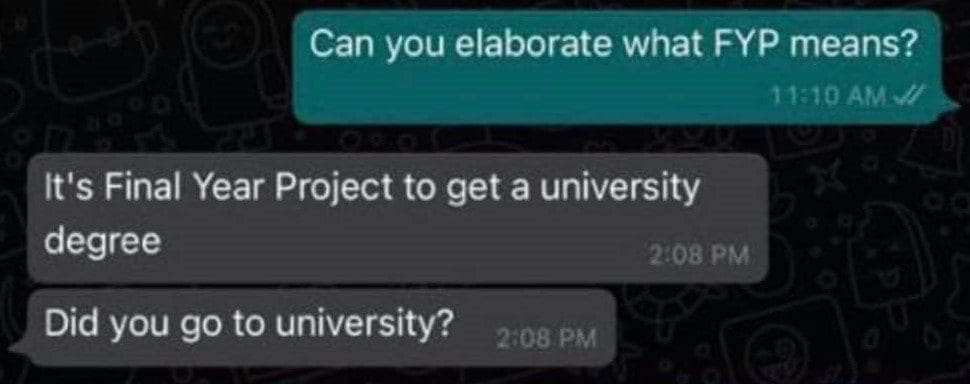 "I send you my FYP, can?" Fresh grad's bizzare job application leaves heads shaking