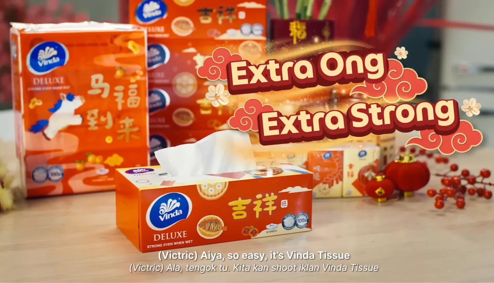 This malaysia’s first multi brand cny film has you guessing whose ad it is till the end