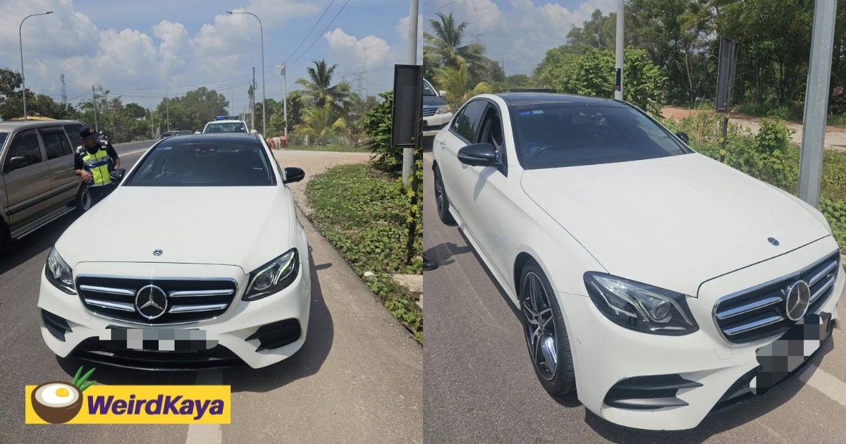 M'sian Says He Didn't Renew Mercedes' Road Tax As He Rarely Used The Car