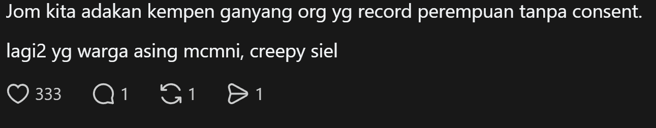  wk comment on taking video on lrt ( ) 