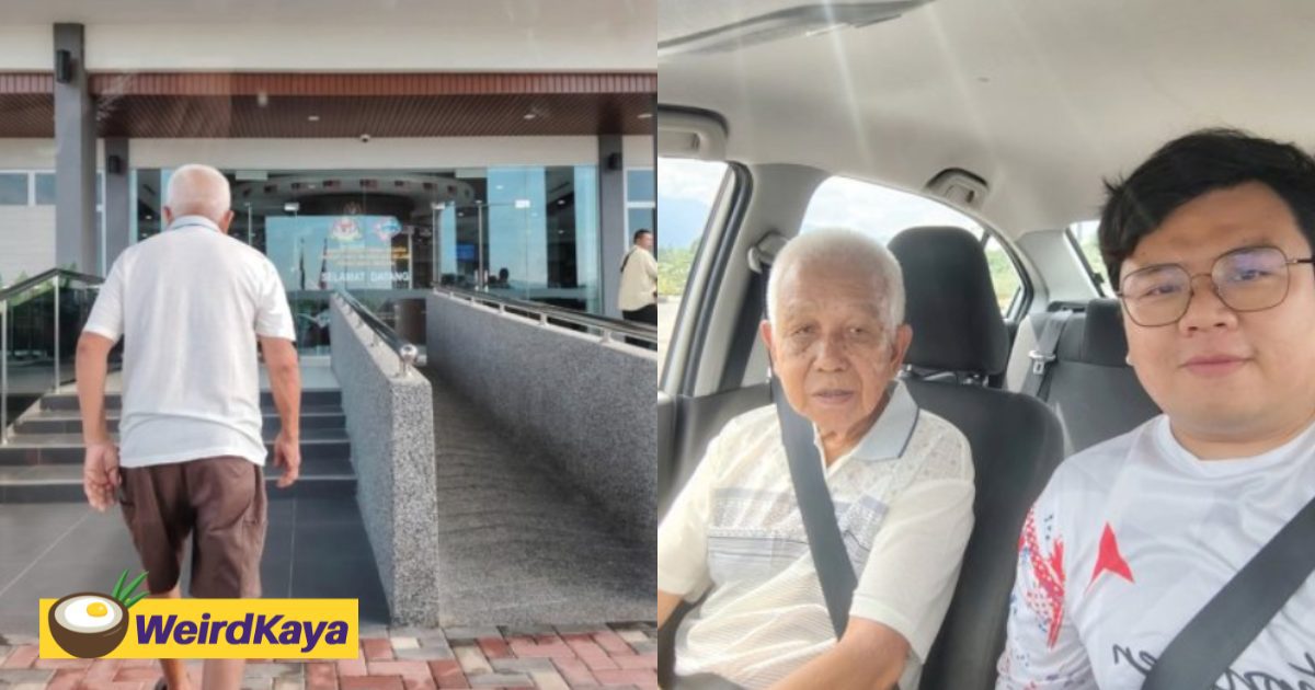 wk yo m’sian living alone planned to cycle km to jpn to replace ic