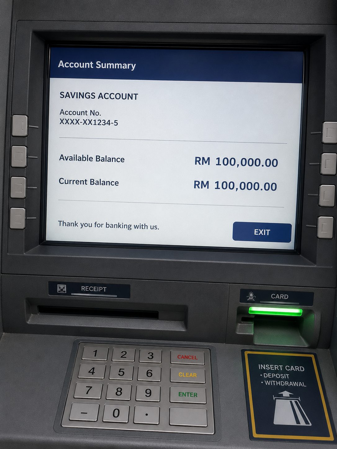 wk atm saving