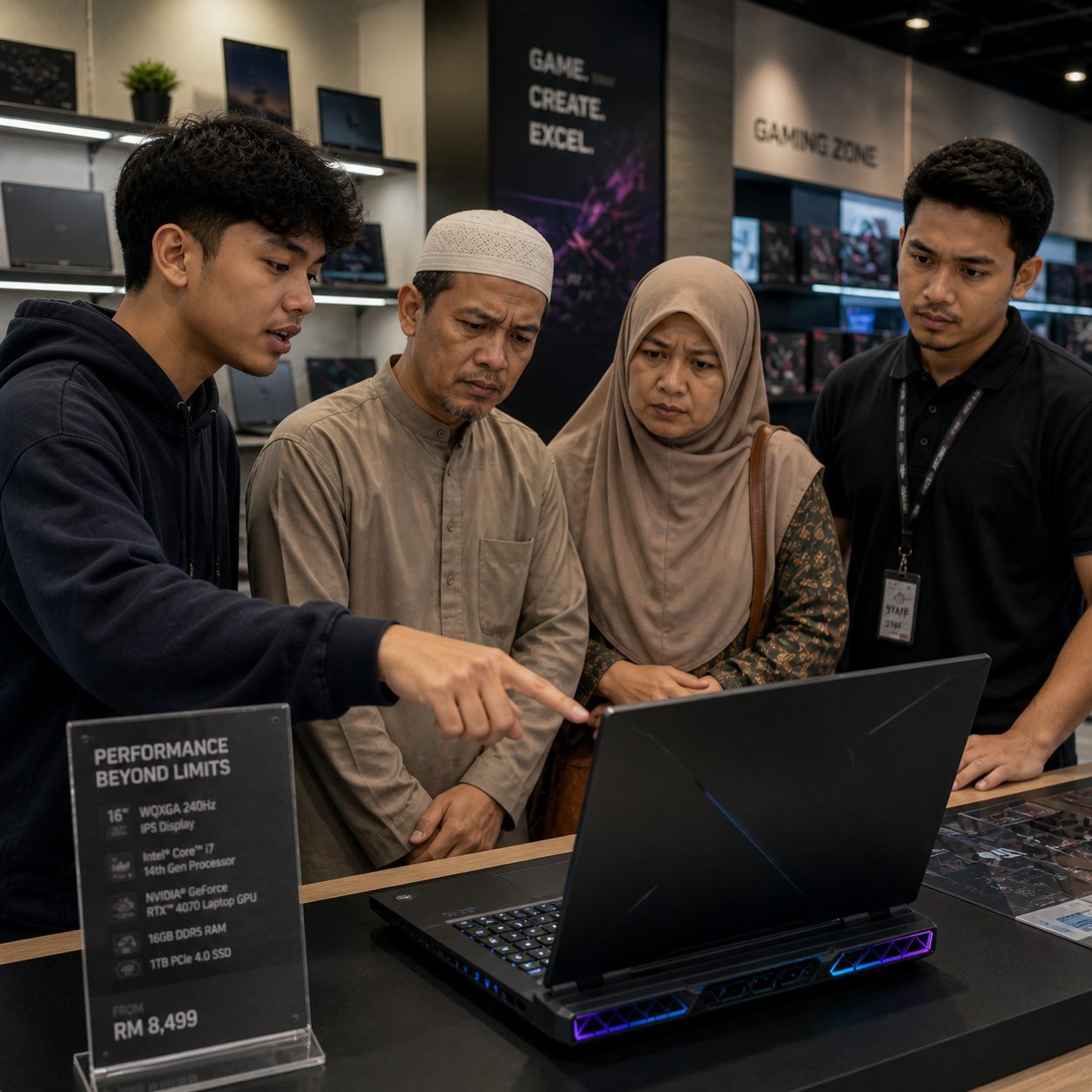  wk buying high end computer 