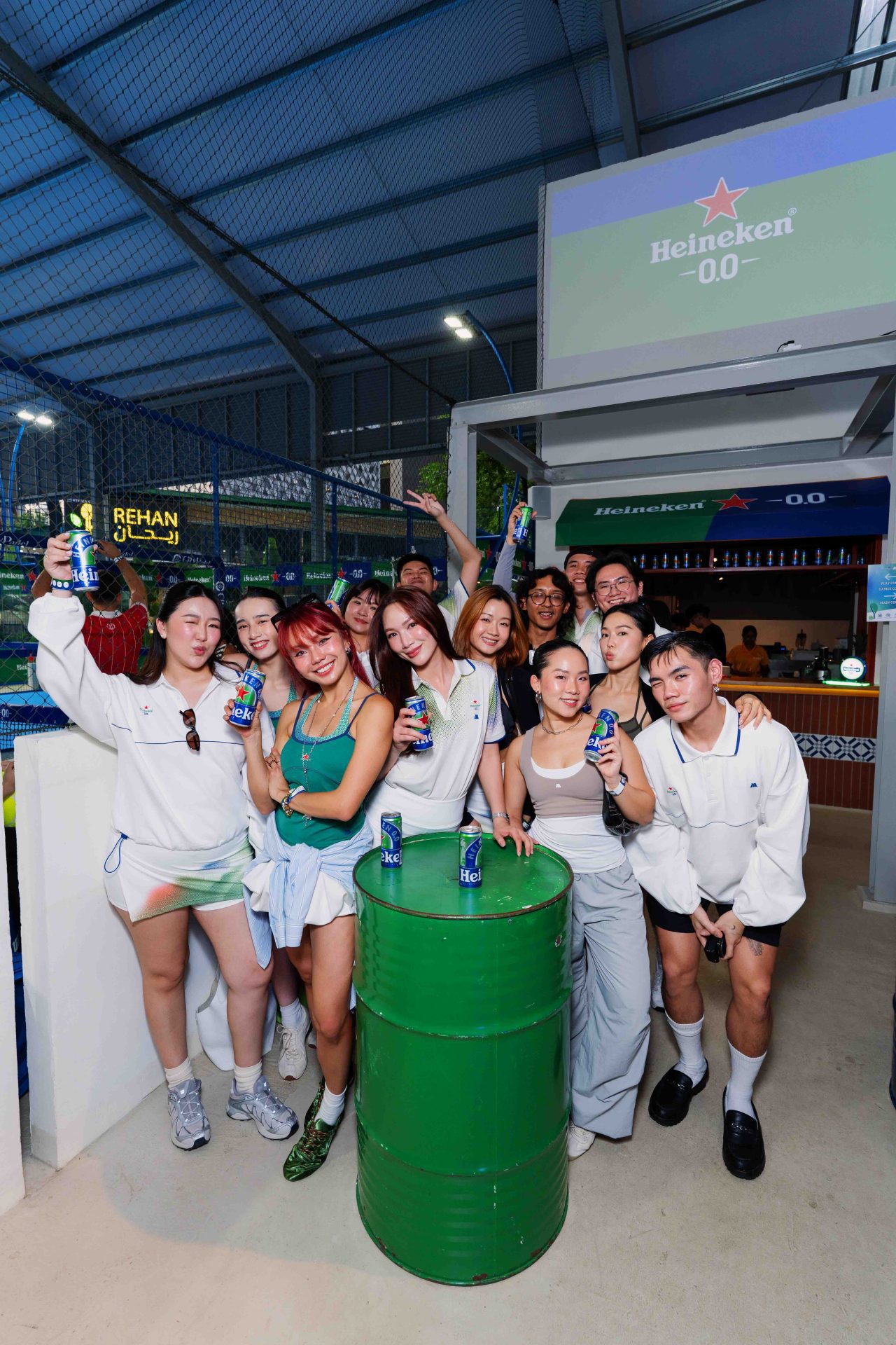 wk e caption ground . built for movement, connection, and everyday expression; heineken® . crafted to fit effortlessly into everyday social moments.