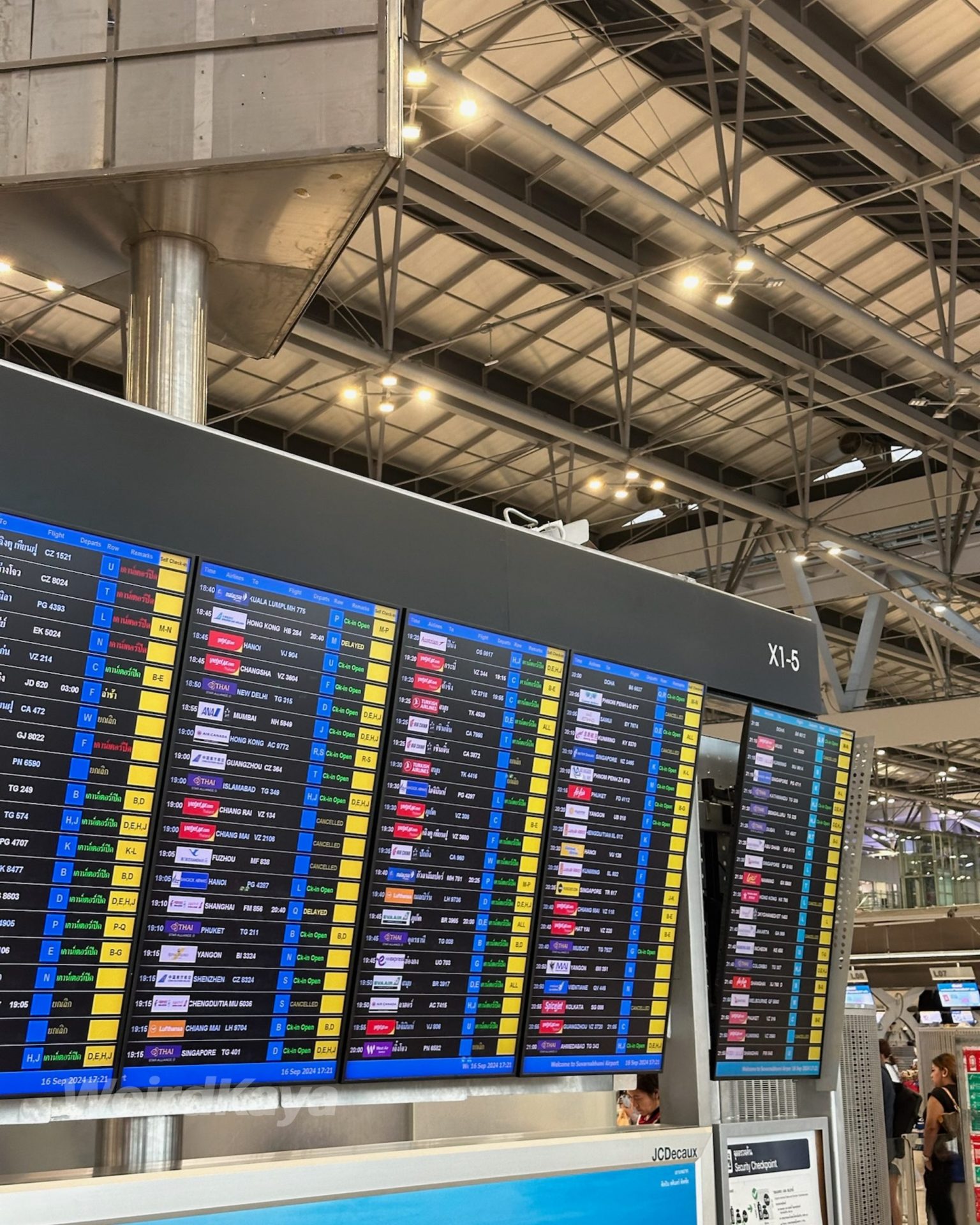 wk thailand airport