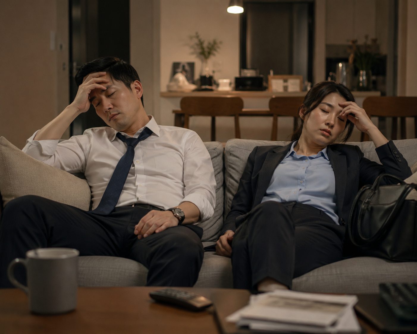 wk working adult tired