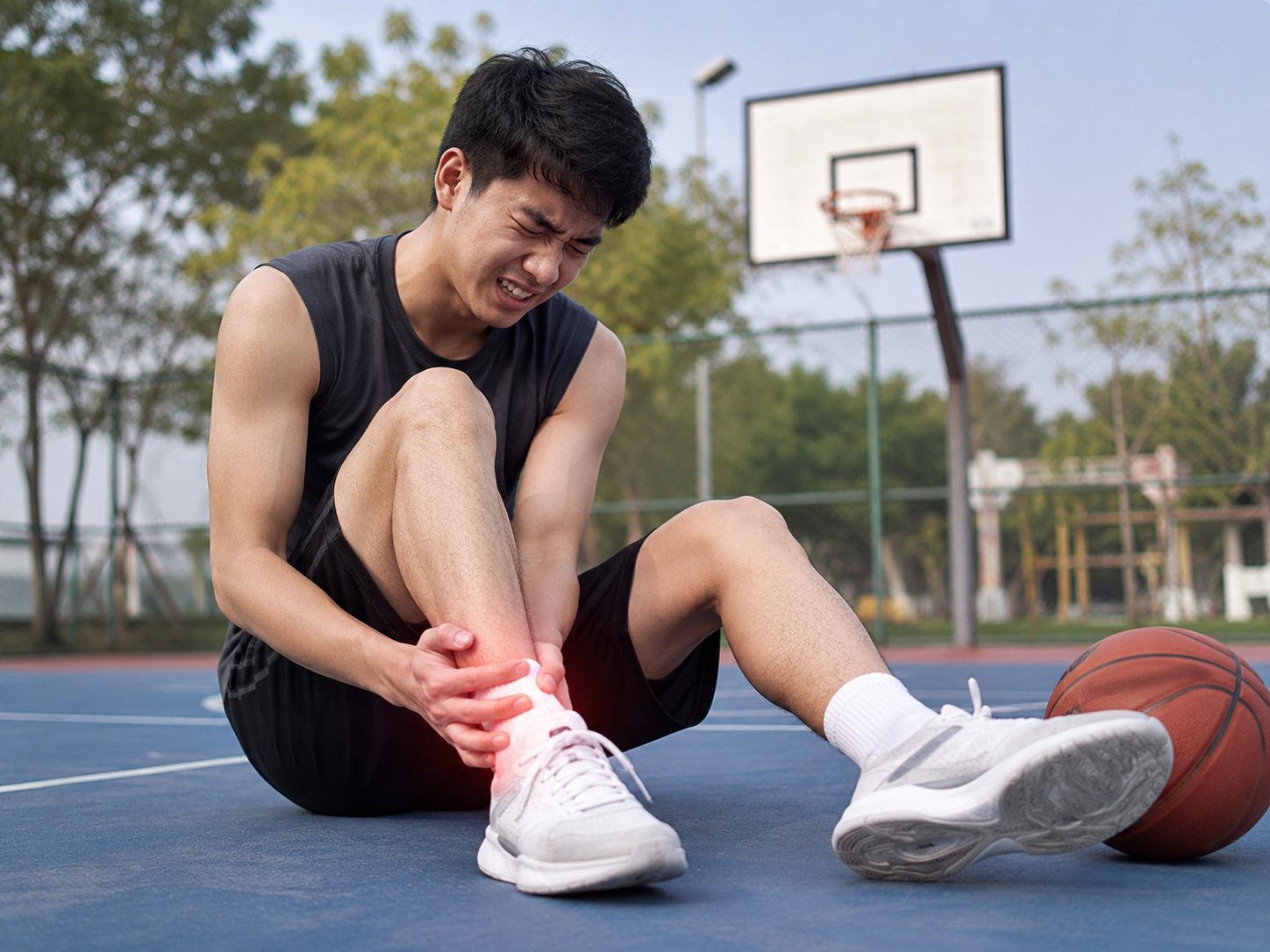 wk got injured while playing sports