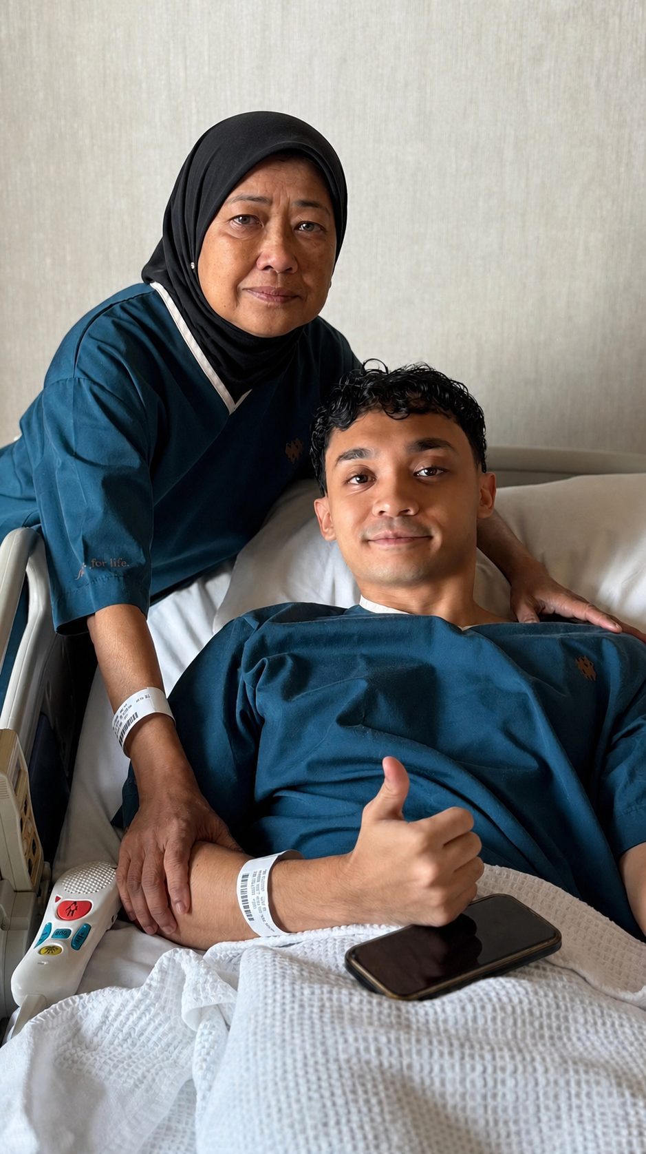 wk hariz zulfa and mum 