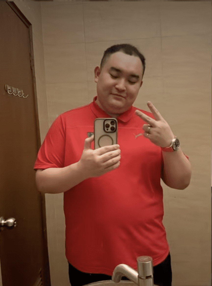 wk m’sian man who once weighed kg shares how he lost kg without giving up mamak food.