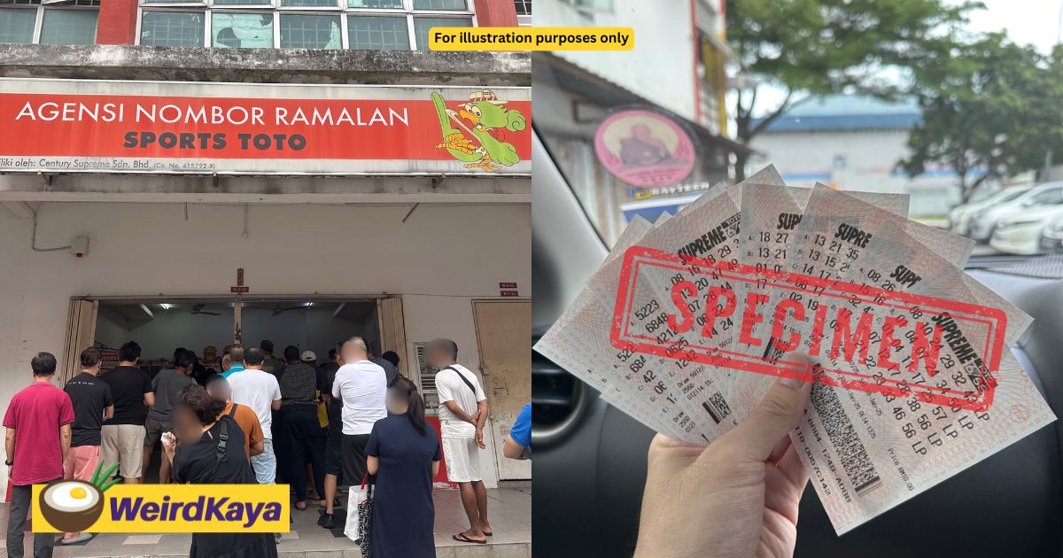 wk m’sian man wins rm . mil after betting on grandkids’ birth cert numbers