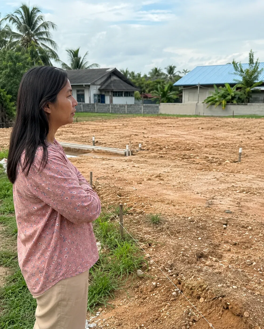  wk surveying a vacant lot plot 
