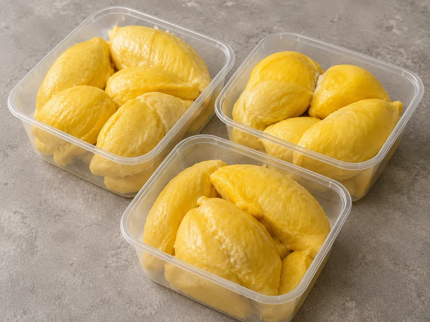 wk durian in boxes