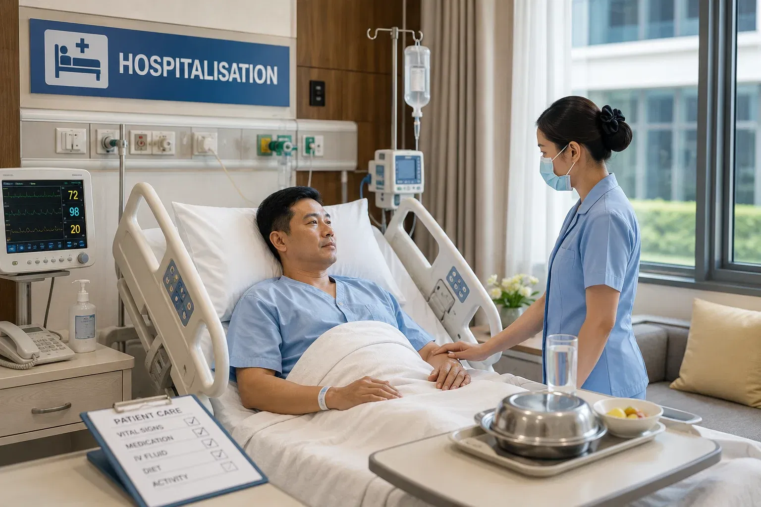 wk hospitalisation