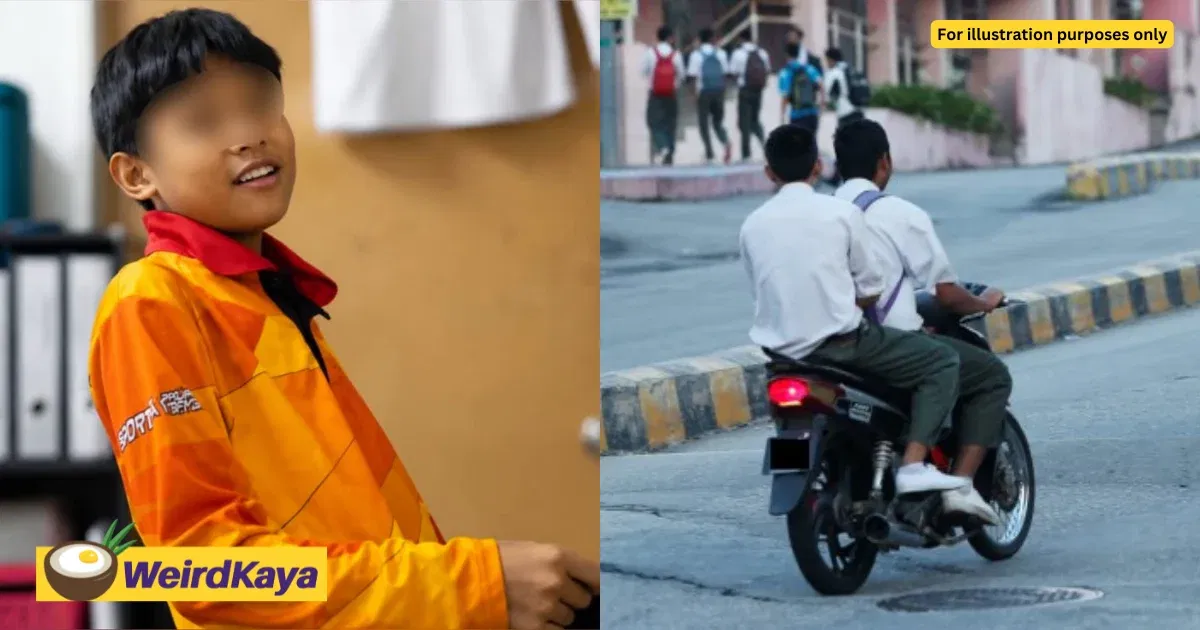 14yo M’sian Storms Out Of Home After Dad Refused To Let Him Ride Motorbike To School | WeirdKaya