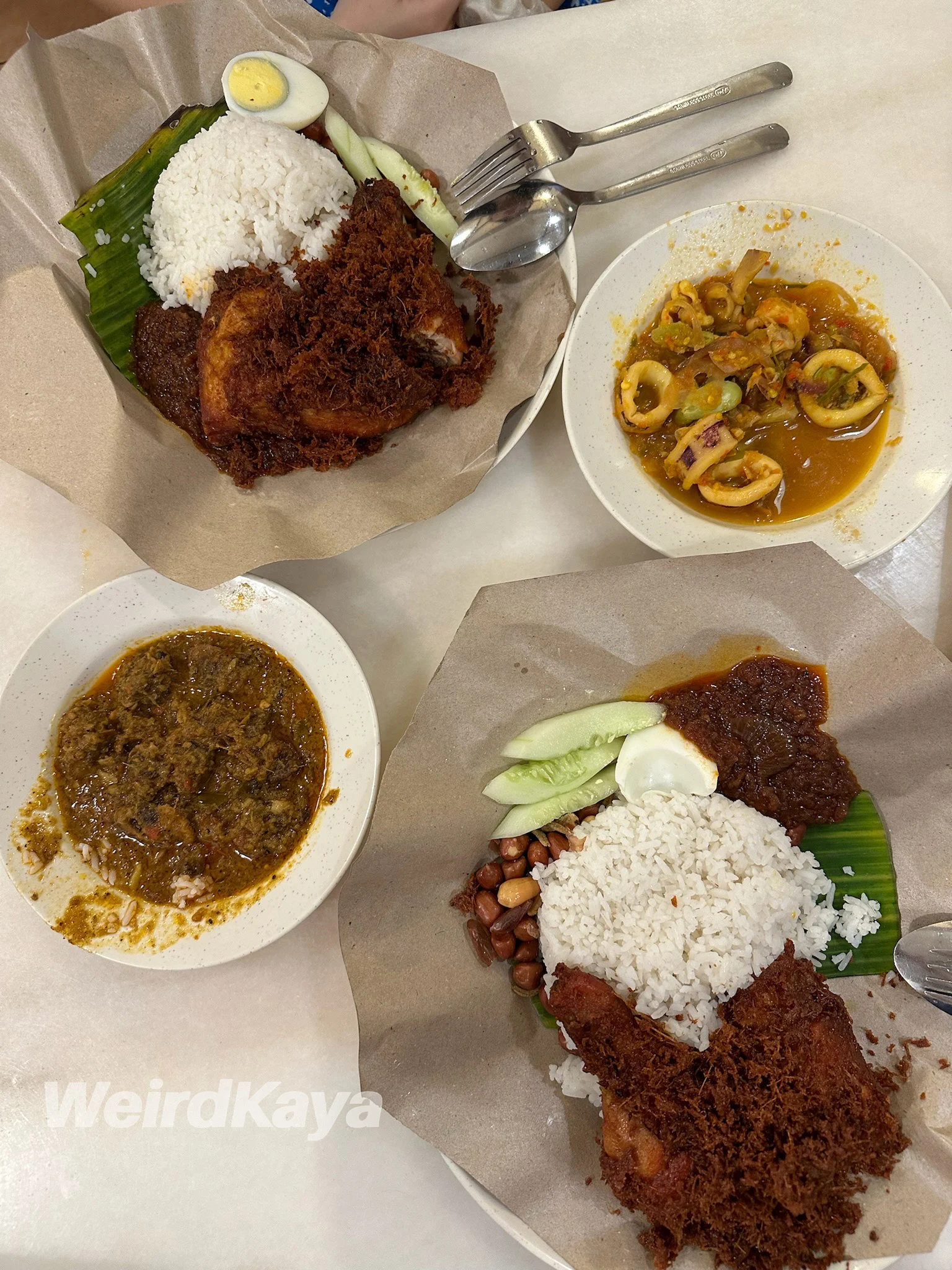 wk village park nasi lemak best food malaysian food