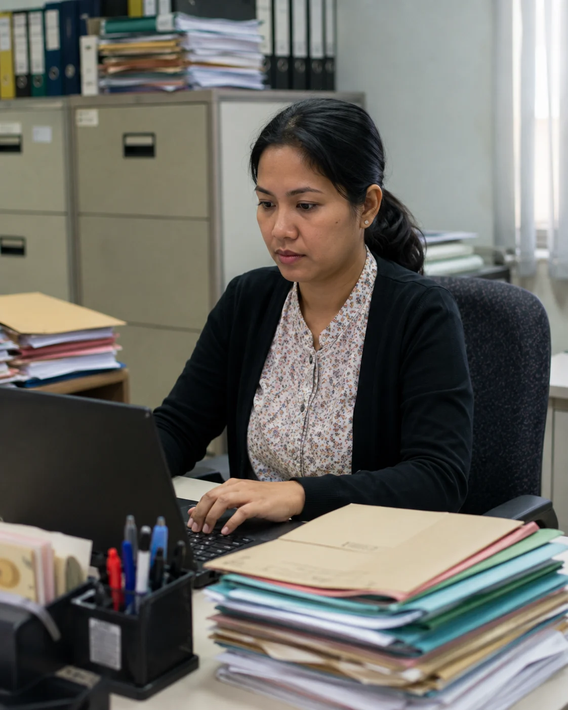  wk woman working 