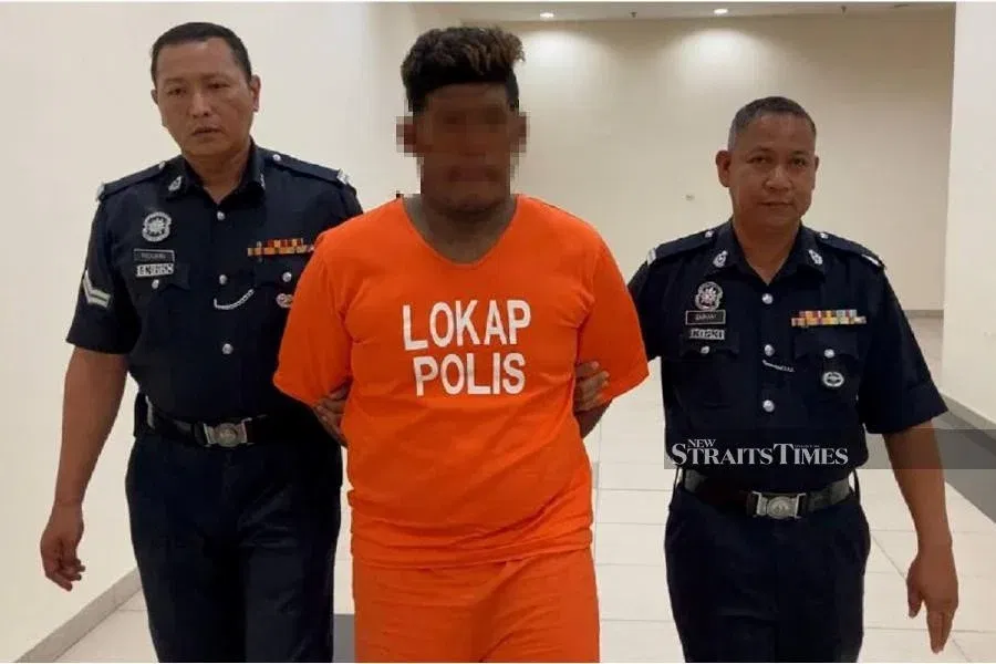 22 years old Malaysian man arrested by police for raping 14 years old girl at palm oil Johor