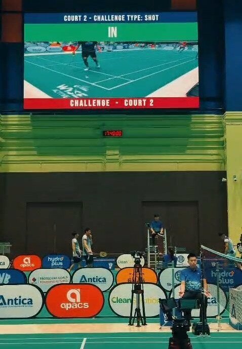 3 - Reveal Lens, BWF-approved IRS in action at the Singapore International Challenge 2026