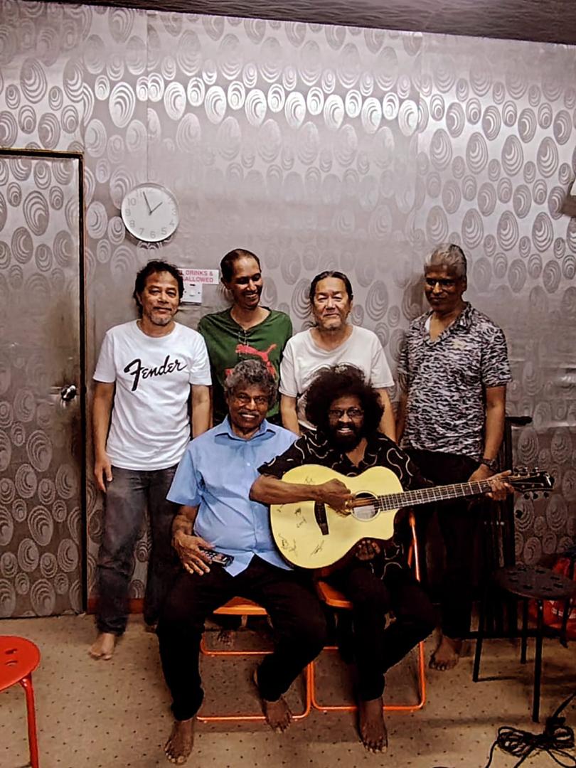3 - This guitar signed by all the Alleycats members was auctioned during PIKOM AI Masterclass Music Festival 2026