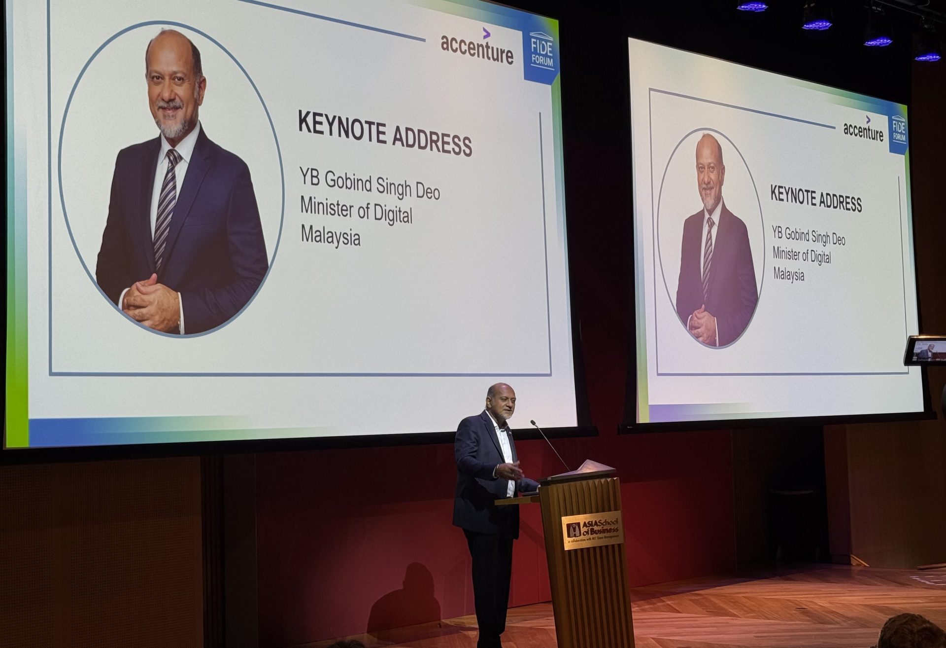 3 - YB Gobind Singh Deo keynote speech