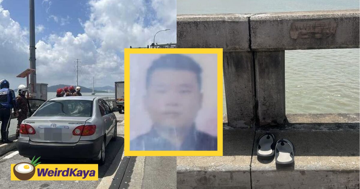 Rescuers Race Against Time To Look For 34yo M'sian Man Who Fell From Penang Bridge