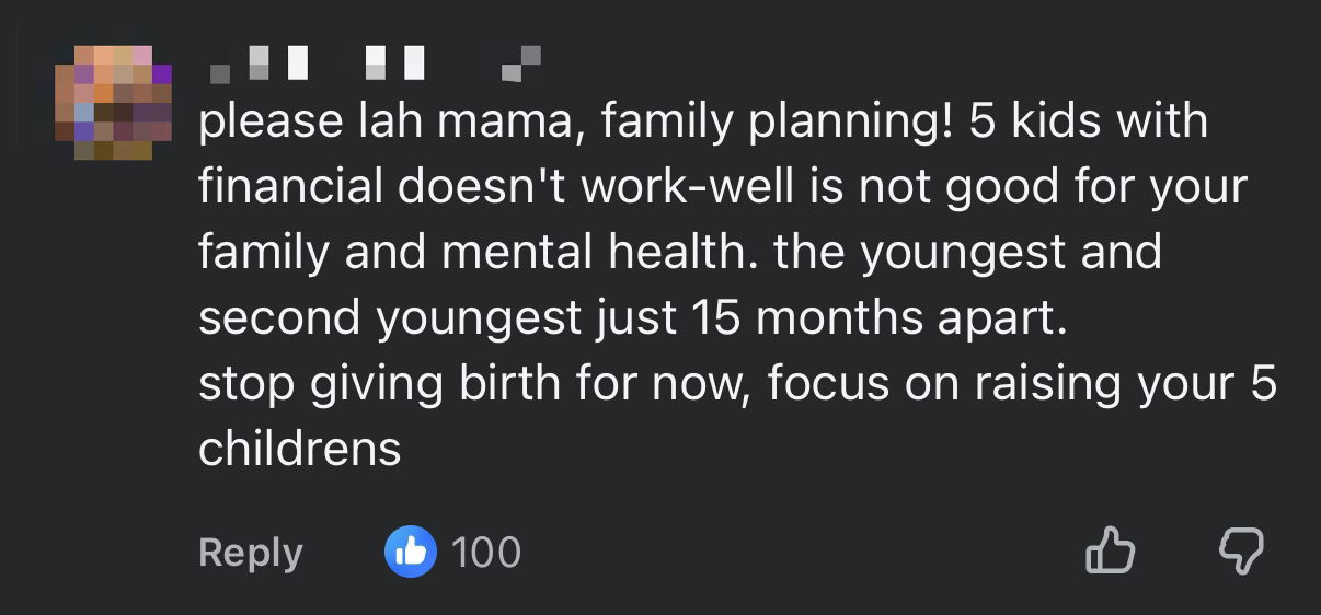 Single Mum Of 5 In S'gor Can't Afford Milk For 3mo Kid, Forced To Feed It 'Teh O' Instead comment 1