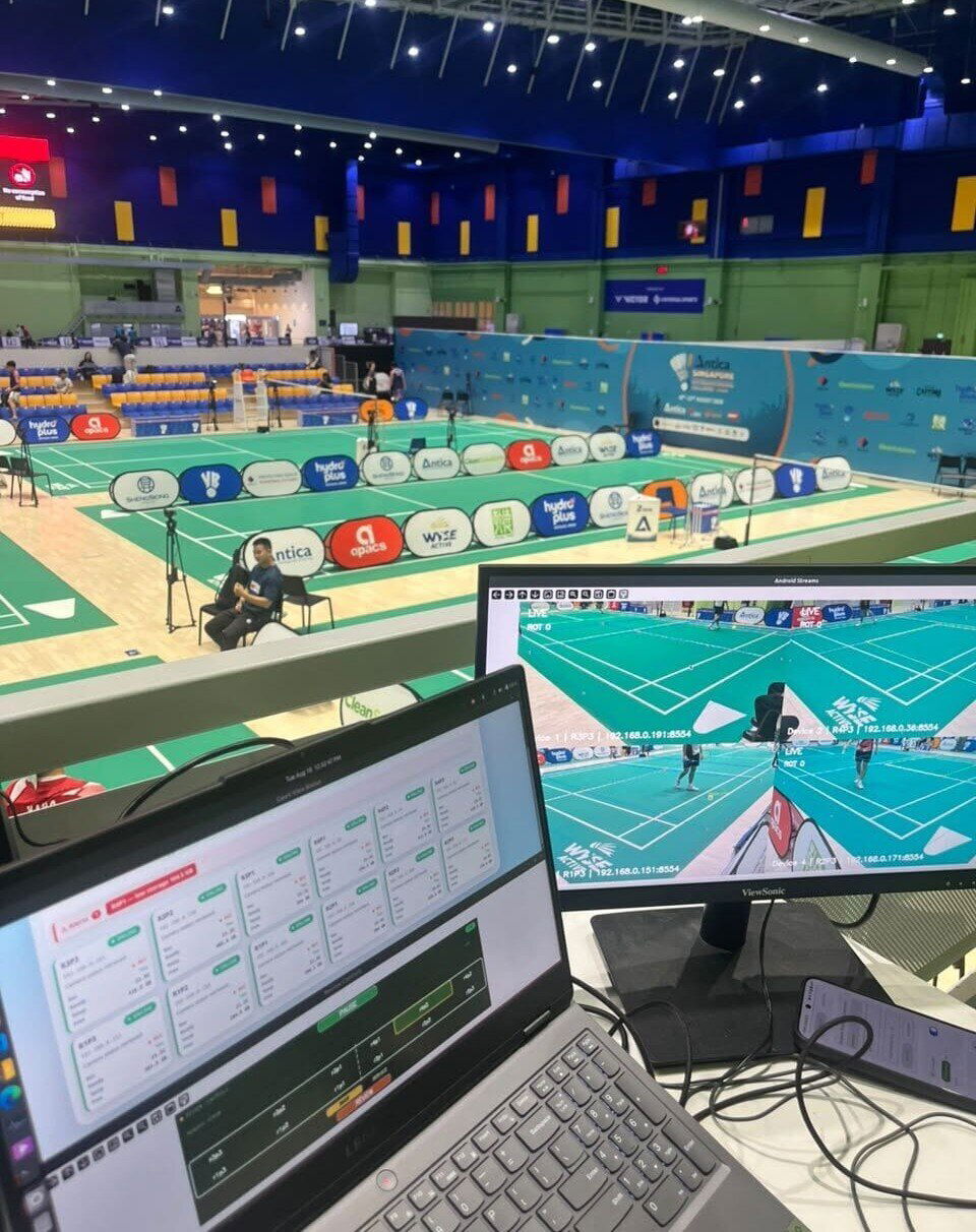 4 - Reveal Lens, BWF-approved and world’s first IRS deployed at the Singapore International Challenge 2026