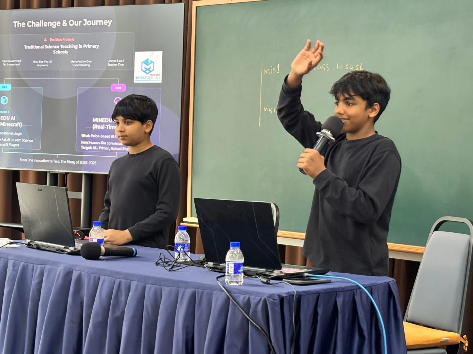 8 - Tested our application in several schools