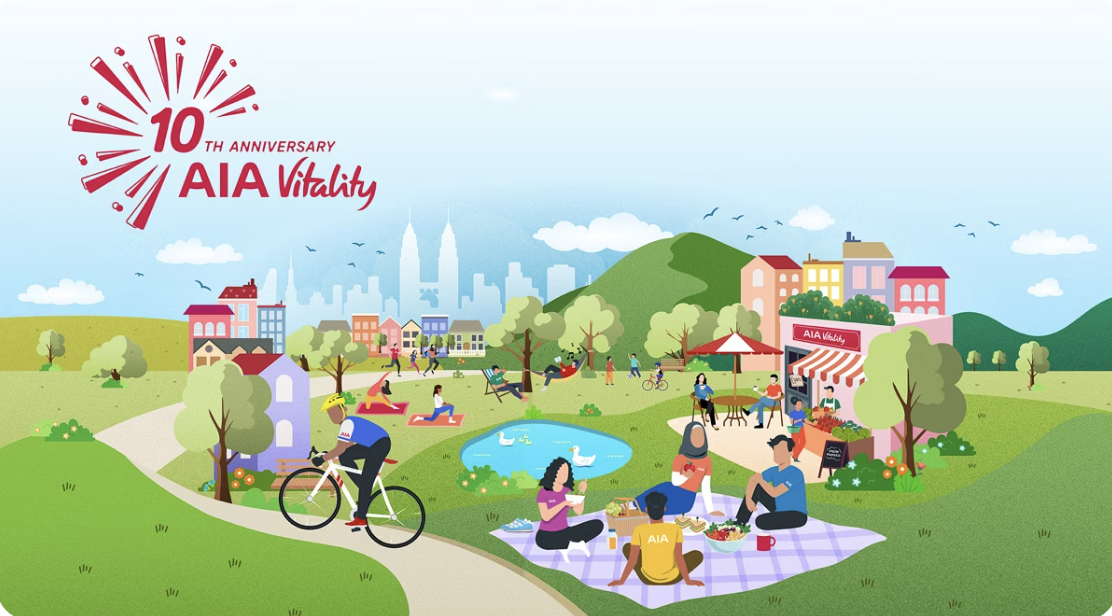 AIA Vitality poster