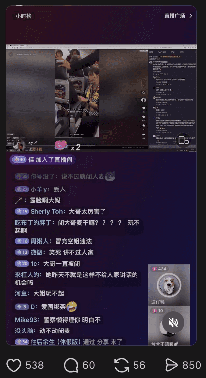 'Are You From China?'- Woman In Flight Drama Snaps At Man Who Slammed Her Behaviour In Livestream