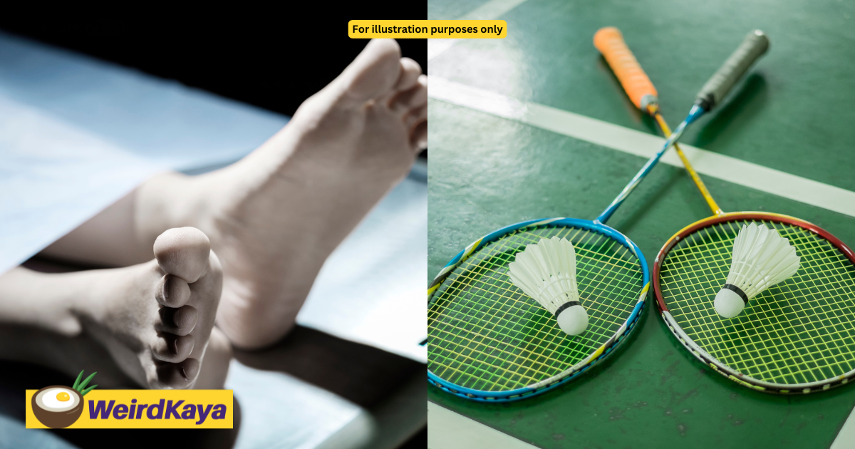 M’sian Man Collapses In Front Of Friends During Badminton Game & Passes Away | WeirdKaya
