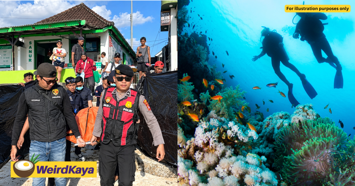 M’sian Woman Swept Away While Scuba Diving In Bali | WeirdKaya