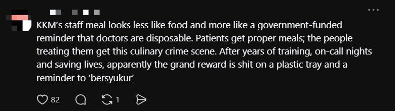 MOH Slammed For Providing Only Bread & Jam For Doctors Working OT comment 1