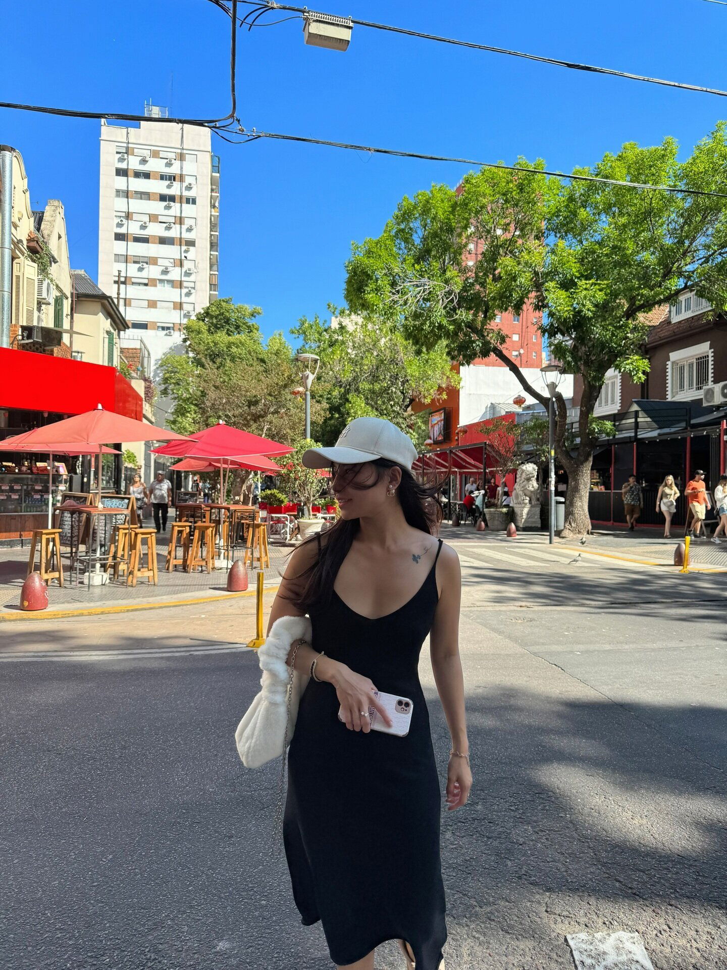 Buenos Aires, Argentina — Exploring Chinatown during her trip in Argentina