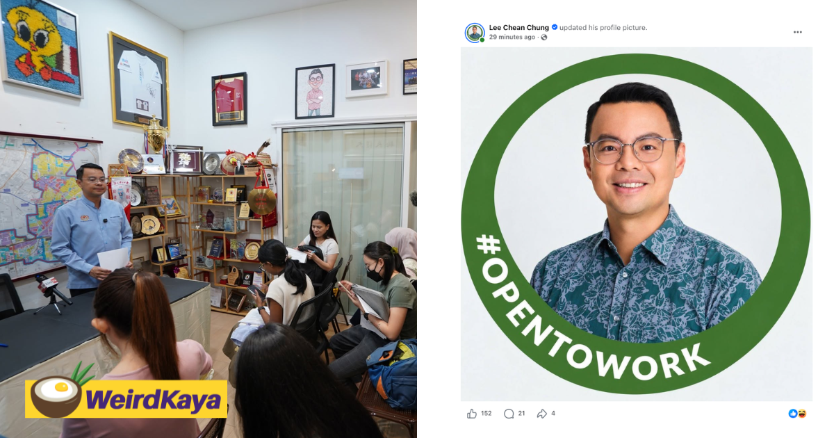 Ex-Petaling Jaya MP Lee Chean Chung Now ‘Open To Work’ | WeirdKaya