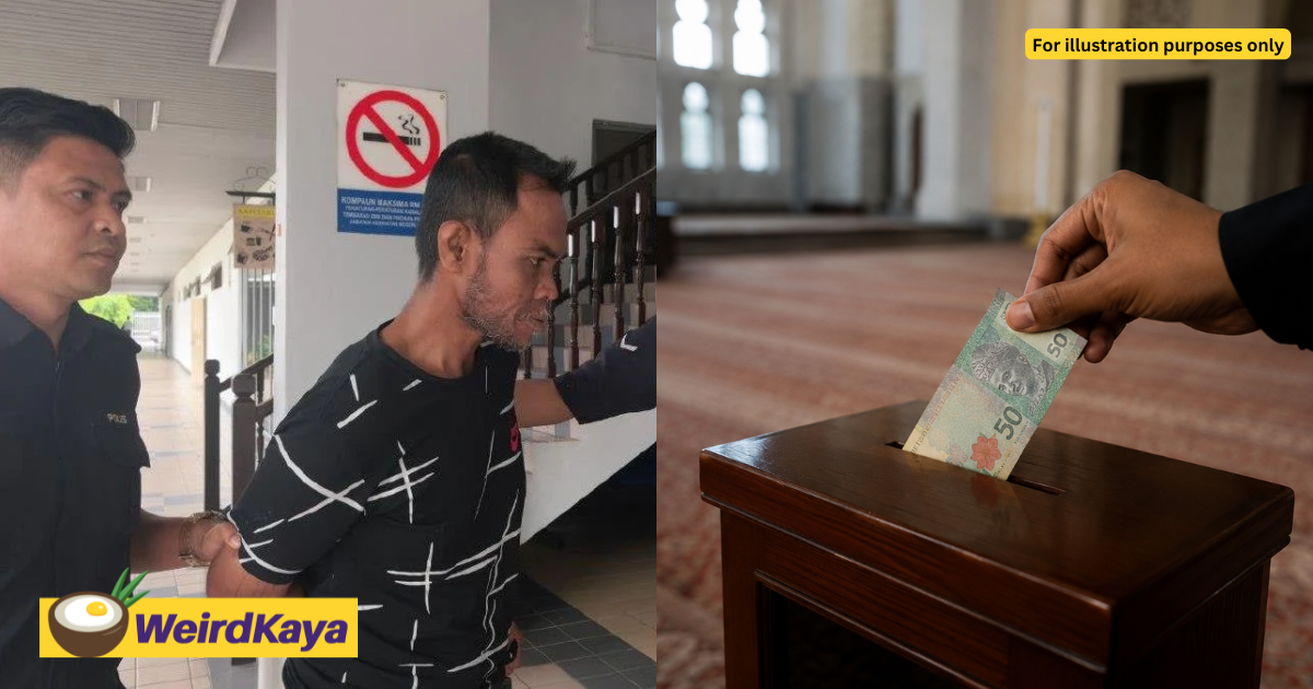 Ex-Commando Breaks Into Melaka Mosque & Steals RM70 From Donation Box | WeirdKaya