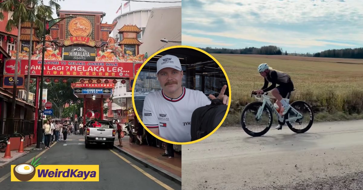 F1 Driver Bottas Cycles Nearly 162km In A Day From M’sia For S'pore Grand Prix