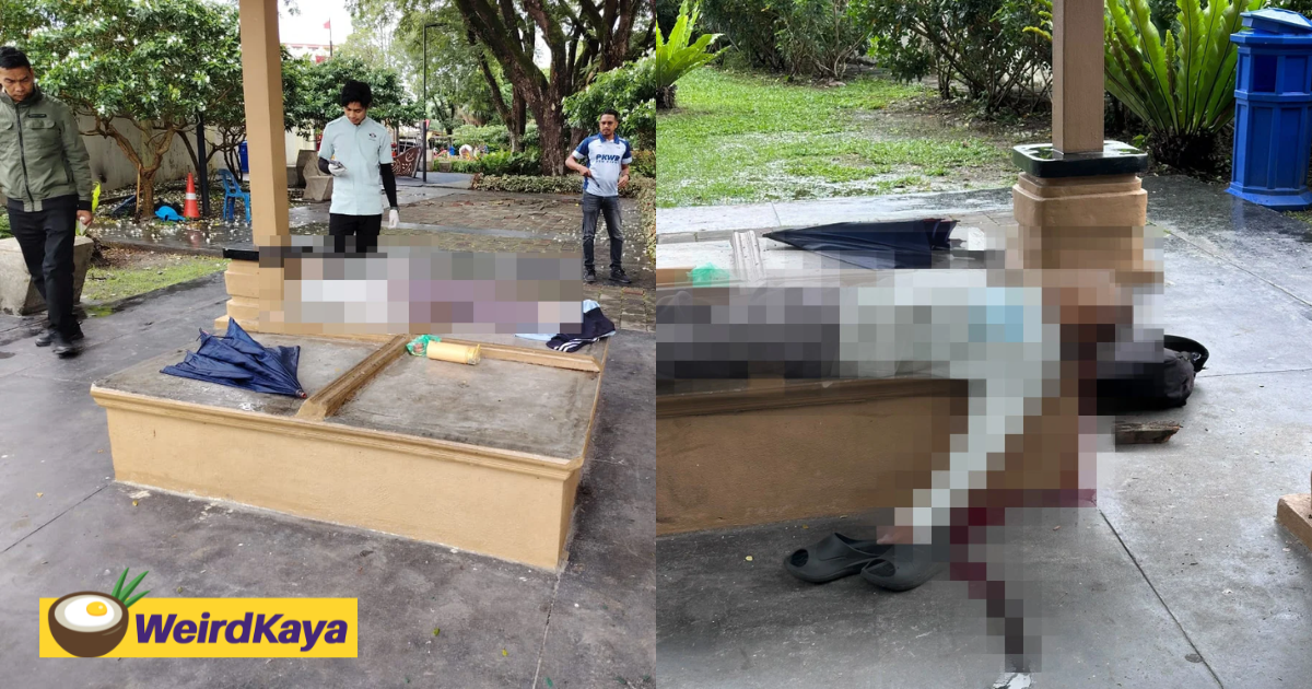 Homeless Man Found Dead With Multiple Wounds At Park In Kedah | WeirdKaya