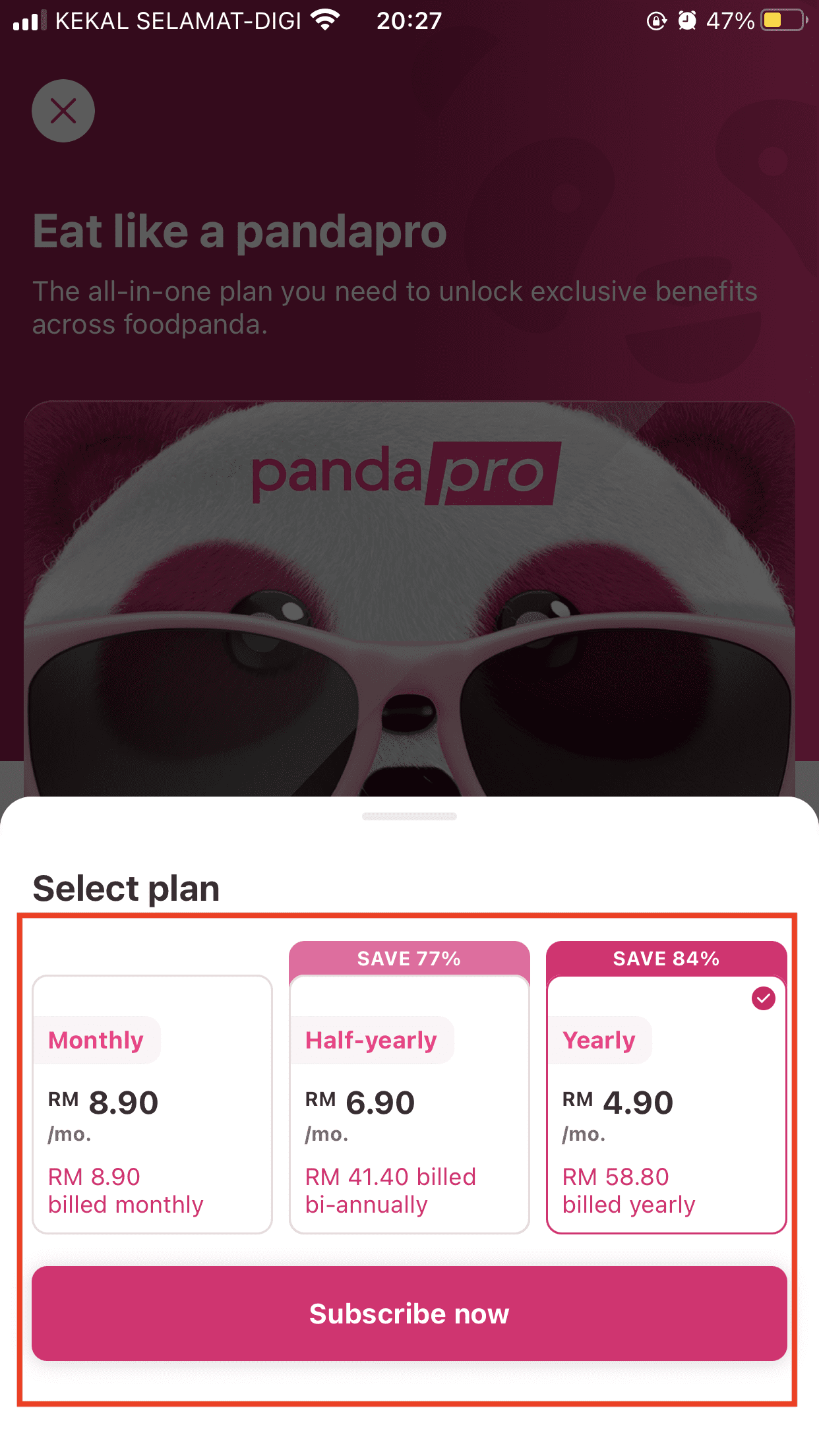 Life sucks with inflation? Let pandapro save you up to RM50 Monthly