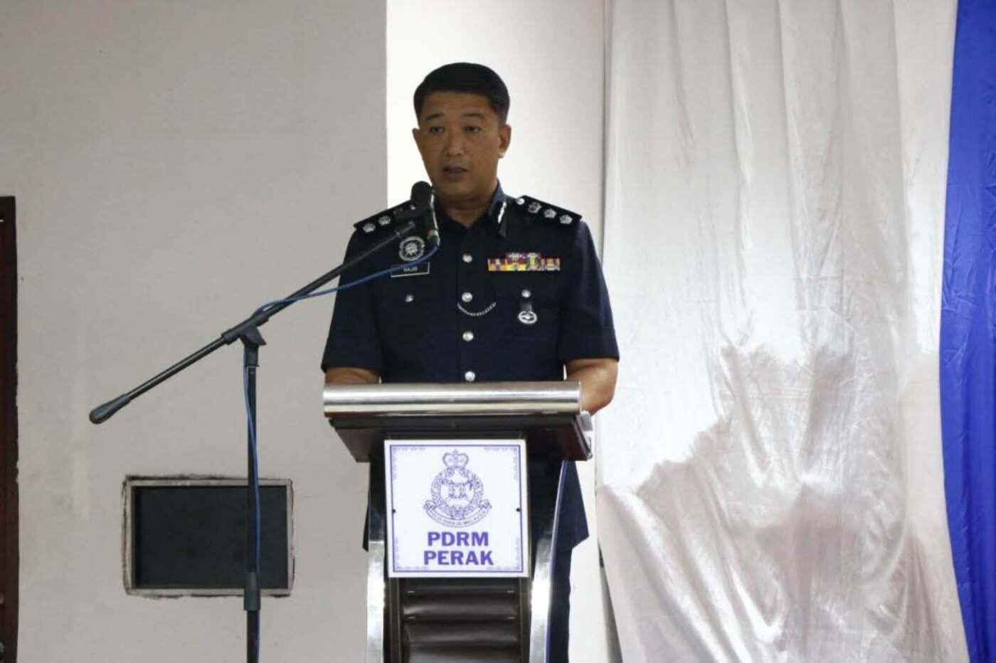 Ipoh District Police Chief Assistant Commissioner Muhammad Najib Hamzah