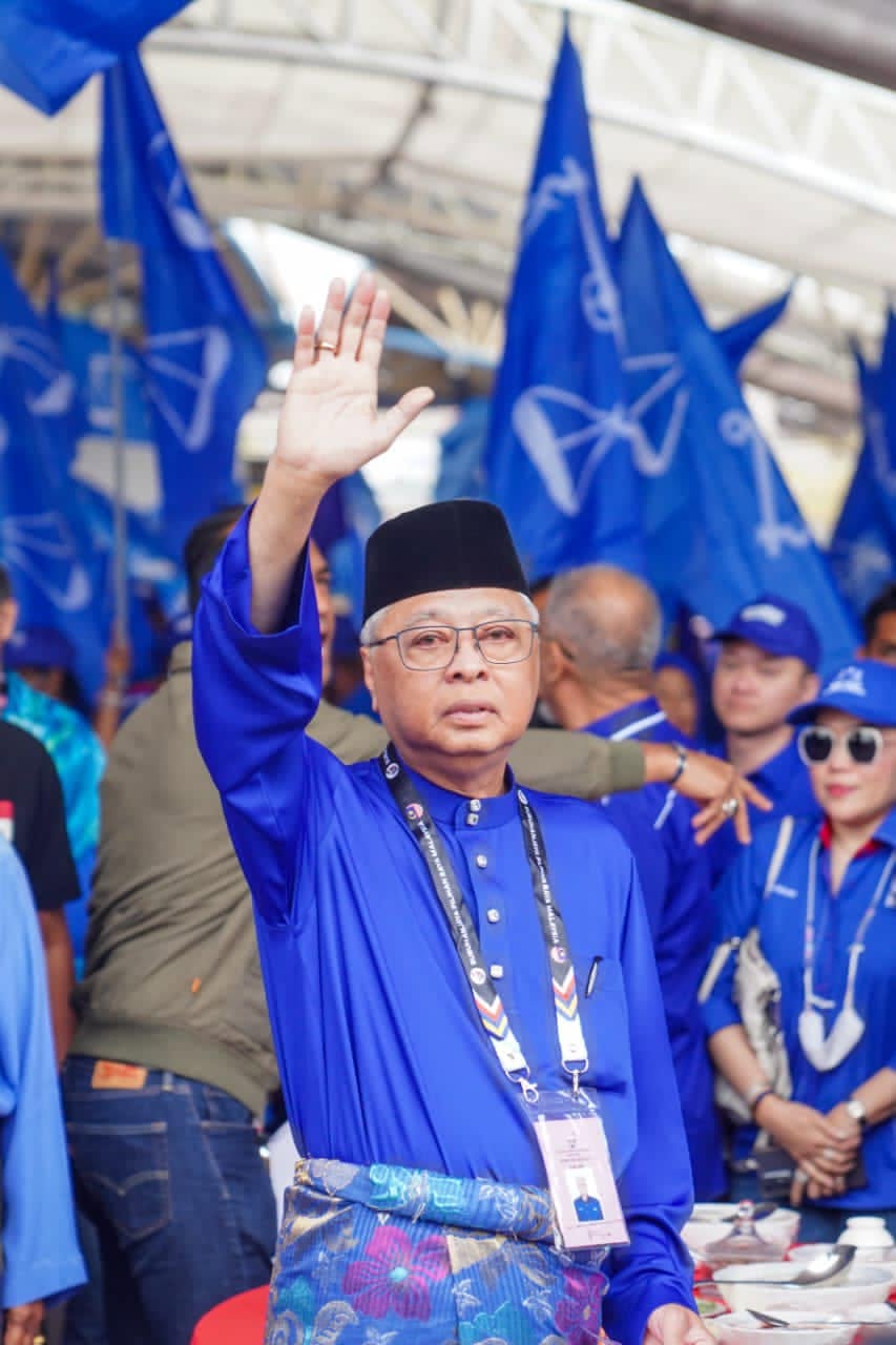 Ismail Sabri at BN rally