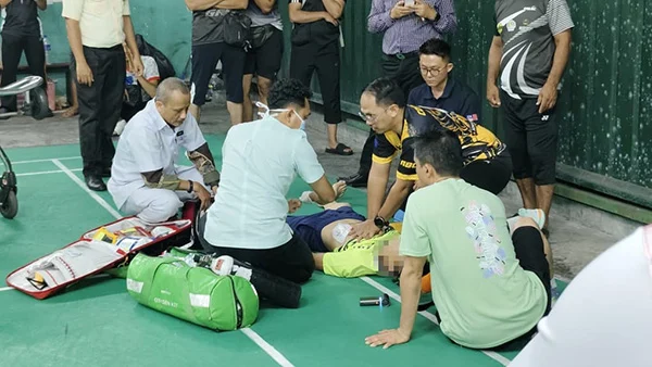 Last words before badminton death (1)