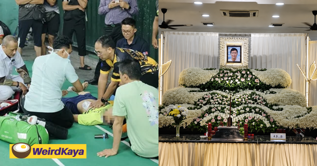 ‘Don’t Play Anymore’, M’sian Man Utters Before Collapsing During Badminton Game | WeirdKaya