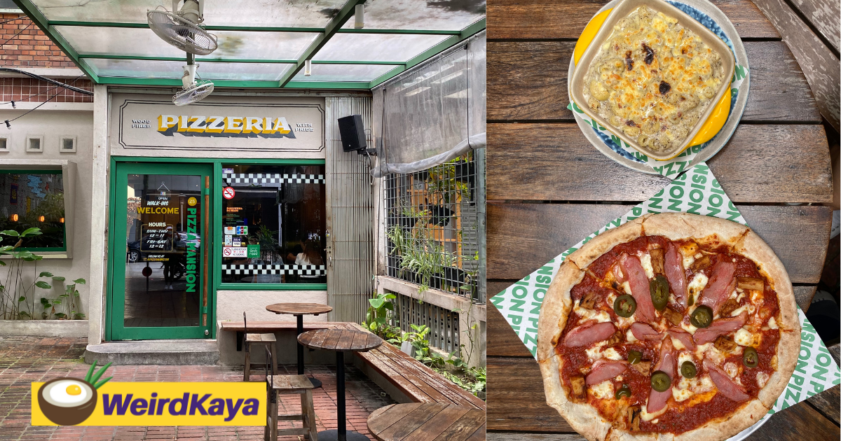 Pizza Mansion review: We spent around RM20 per pax at this quaint pizzeria in Bukit Bintang